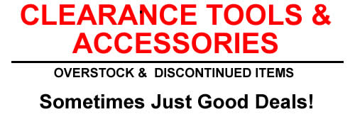 Clearance Tools