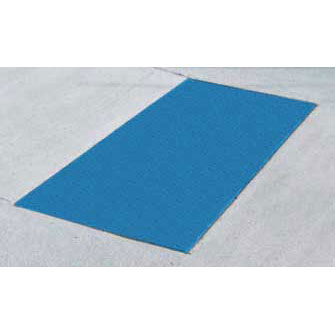 ADA Solutions 2ft. X 4ft. Surface Applied Tactile Surface Blue 2448IDRET2-BLUE
