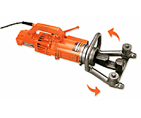 Benner-Nawman - DBR-25WH - Portable Electric #8 Hand Held Rebar Bender 0-90 Deg - 1in #8 Rebar Grade 60 DBR-25WH