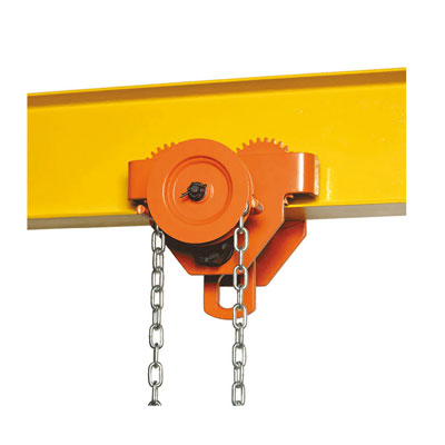 Bison Lifting GT005-10 1/2 Ton Geared Trolley 10ft. Lift GT005-10