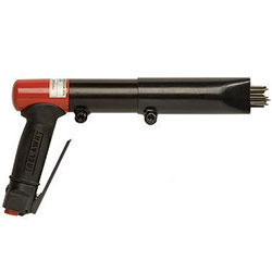 CS Unitec 123.2199 2BPG Needle Scaler, Pistol grip, 19 needles/3mm dia., 3000 BPM, 5.5 cfm/90 psi 1232199
