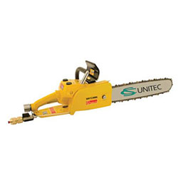 CS Unitec 510270020 Air Chain Saw w/ Brake, 21in, 4 HP, 90psi/92 cfm, for plastic 510270020