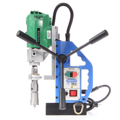 Champion RB32 MiniBrute Magnetic Drill Press for Drilling Steel RB32