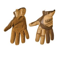 Klein 40227 Journeyman Leather Utility Gloves, L 40227