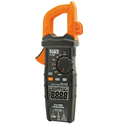 Klein CL700 Digital Clamp Meter, AC Auto-Ranging, 600A CL700