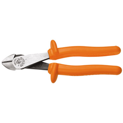Klein D2000-48-INS 8 in. Insulated, Heavy-Duty, Diagonal-Cutting Pliers, Angled Nose D2000-48-INS