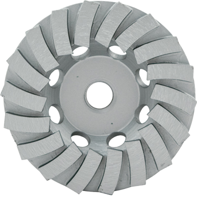 Lackmond SPPSTC4S18 SPP 4in. Turbo Diamond Cup Wheel for Concrete and Block SPPSTC4S18