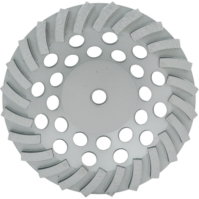 Lackmond SPPSTC7S24 SPP 7in. Turbo Diamond Cup Wheel for Concrete and Block SPPSTC7S24