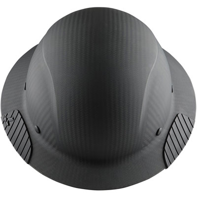 Lift Safety HDFM-17KG Dax Carbon Fiber Full Brim Hard Hat - Matte Black HDFM-17KG MATTE BLACK