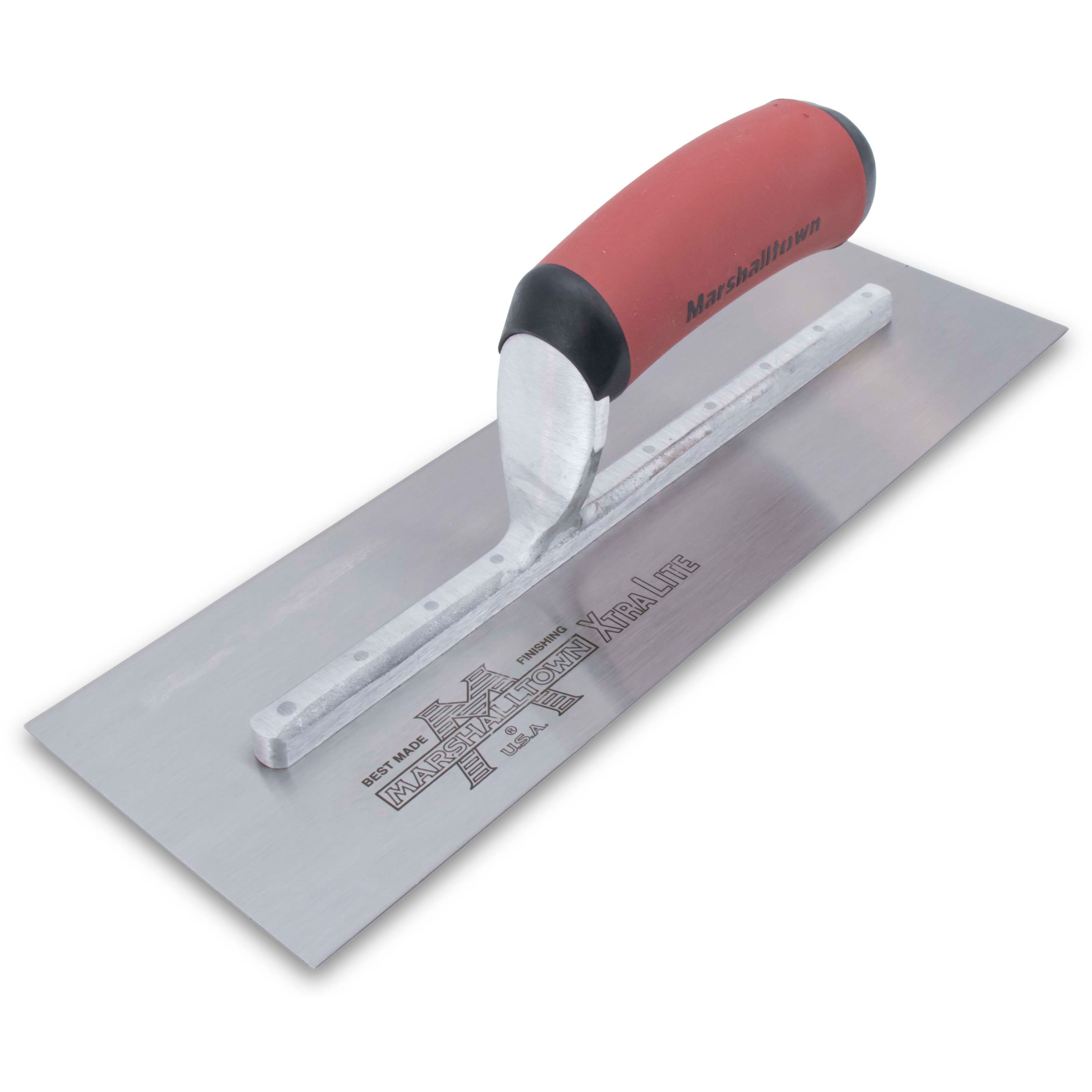 Marshalltown MXS62D 12in. x 4in. Finishing Trowel Curved DuraSoft Handle MAT-MXS62D