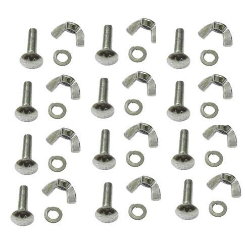 Marshalltown AHK4948 Hardware Pack (12 ea Bolt, Washer & Wingnut Assembly) for Most Clevis Style Adapters/Handles AHK4948