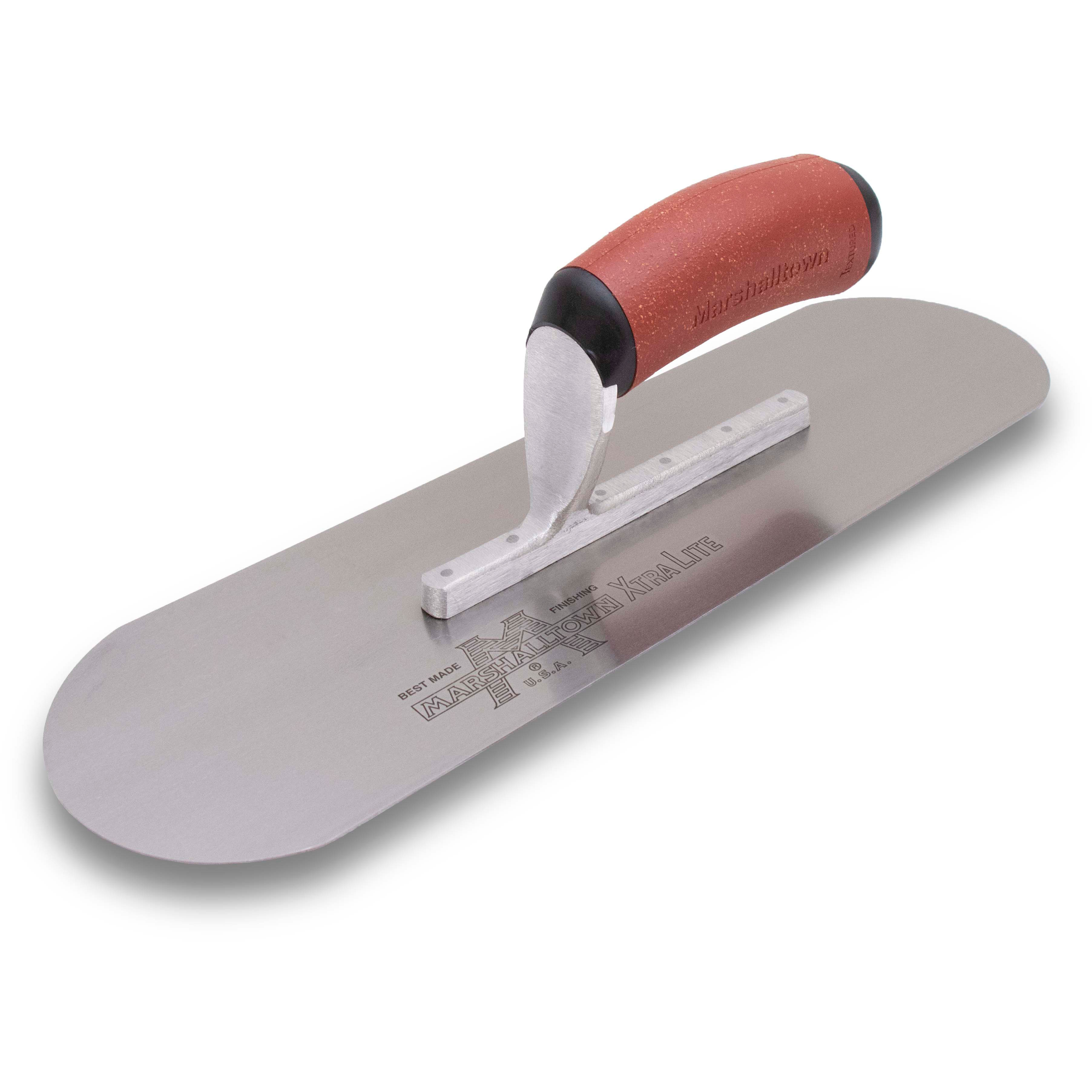 Marshalltown SP225DC 22in x 5in Pool Trowel with 14 Rivets and DuraCork Handle SP225DC