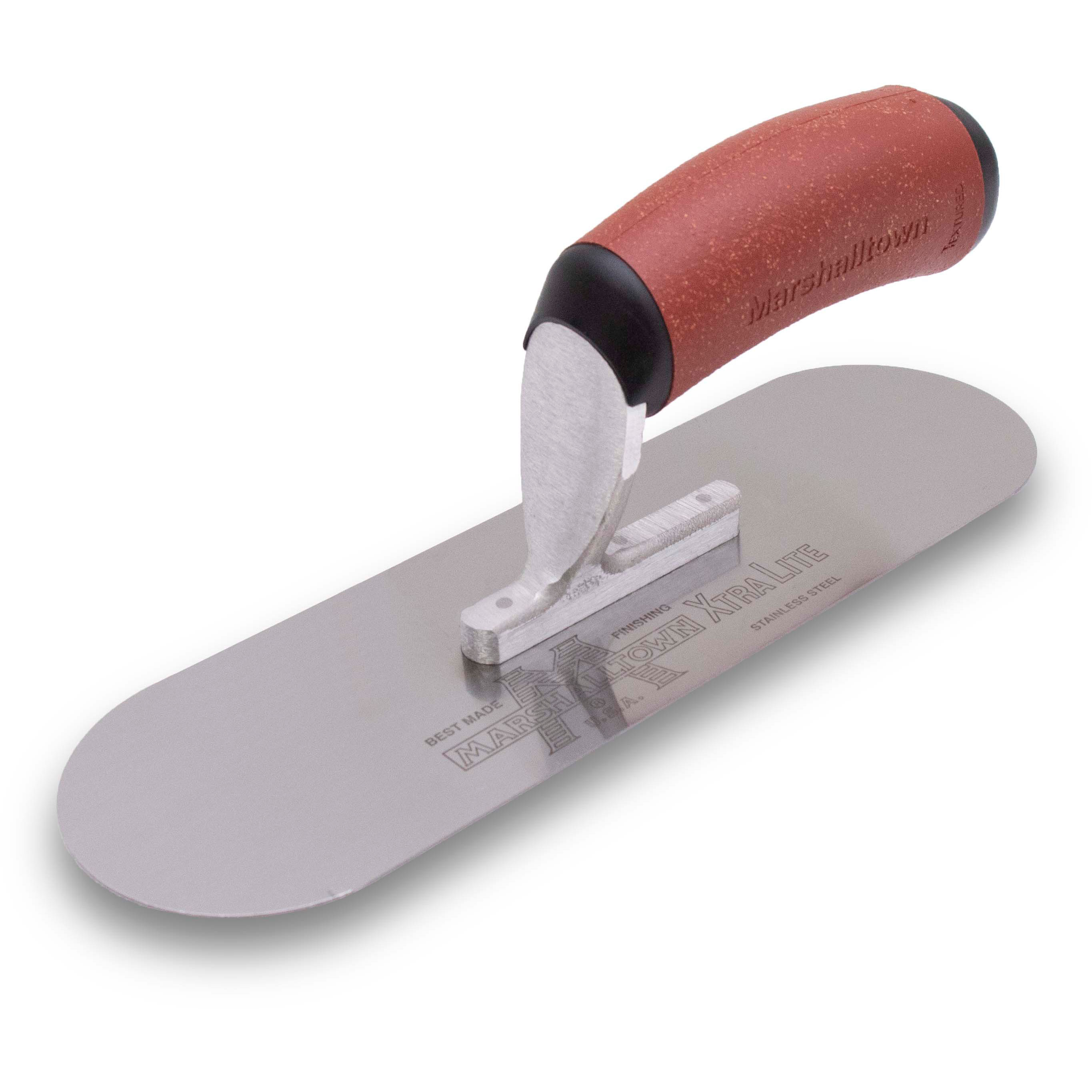 Marshalltown SP10SSDC 10in x 3in Stainless Steel Pool Trowel with DuraCork Handle SP10SSDC