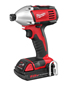 Milwaukee Electric Tools - 2650-21 - M18 1/4in Hex Compact Impact Driver 2650-21