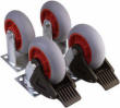 Milwaukee 48-60-5120 Trade Titan Heavy-Duty 6 in. x 2 in. Caster Set 48-60-5120