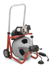 Ridgid K-400 w/C-32 IW Drum Machine with for 1 1/2in. to 4in. Drain Lines (115v) 24853