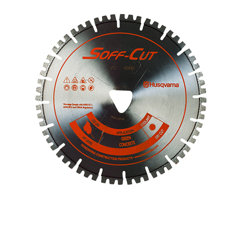 Soff-Cut VC6-4000 Vari-Cut Orange 6in x .100 Diamond Blade 587669001