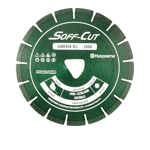 Soff-Cut - XL10-2000 - 10in. x .100 Ultra Early Entry Diamond Blade [542756101] XL10-2000