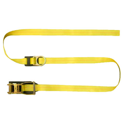 Safewaze FS-EX400-15 15ft. Ratchet Fall Protection Anchor Strap with D-Ring FS-EX400-15