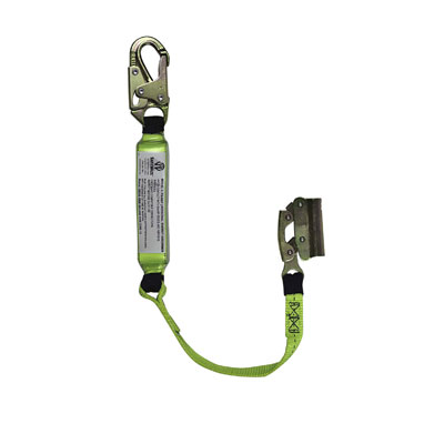 Safewaze FS00SP/FS1117-3 3ft. Energy Absorbing Lanyard attached to Non-Removable Fall Arrester Manual FS00SP/FS1117-3