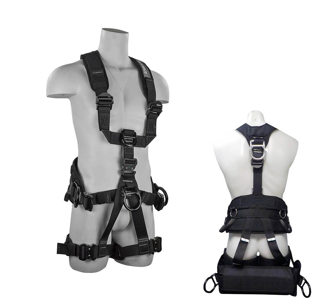 Safewaze FS227-T PRO+ Tower Erection Fall Protection Harness with 7 D-Rings - XXLarge FS227-T-XXL
