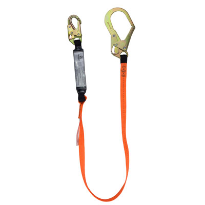 Fall Protection Lanyards with Rebar Hooks