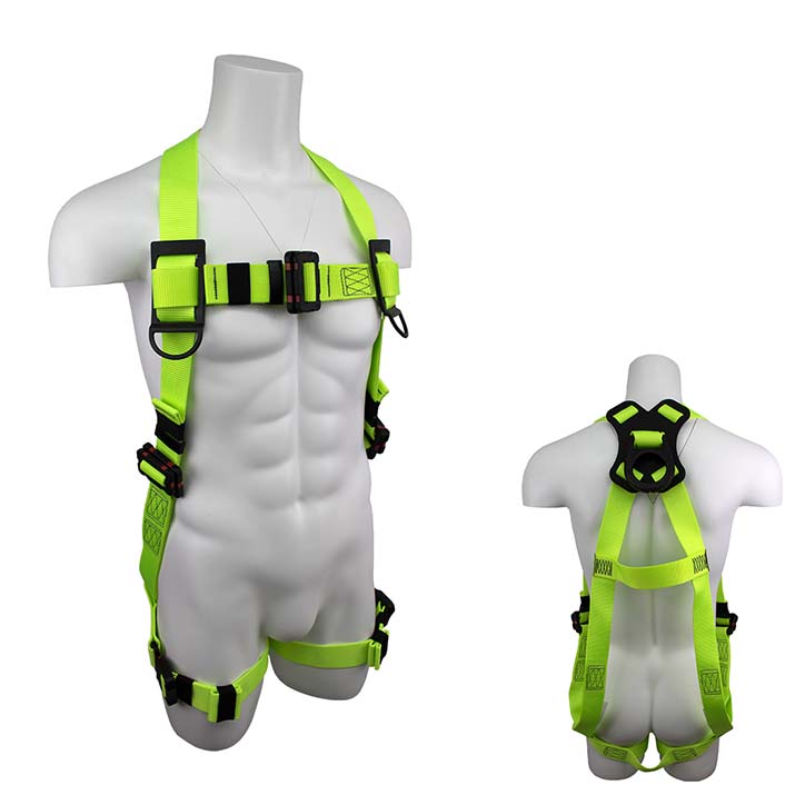 Safewaze SW77225-UT-QC PRO+ Arc-Flash Pass Through Chest Fall Protection Harness with 1 D-Ring - Large SW77225-UTQC-L