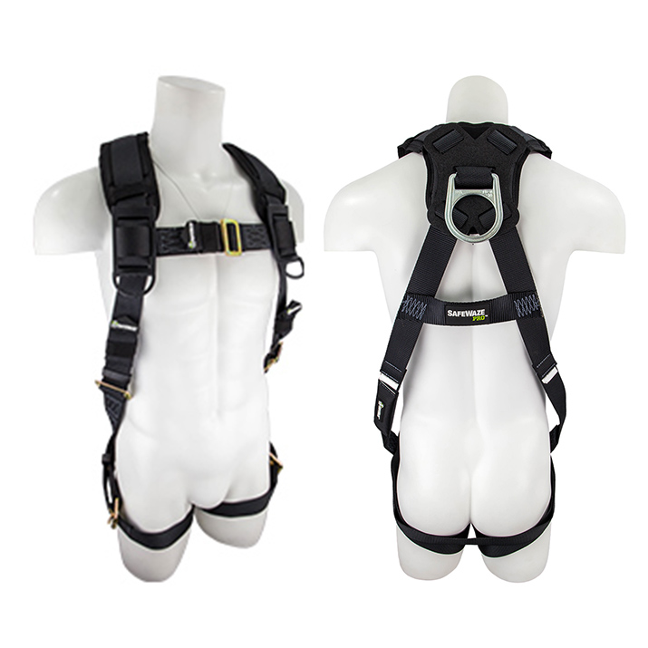Safewaze SW99281-HW PRO Heavy Weight Fall Protection Harness with 1 D-Ring - XXX-Large FFS-FS99281HW