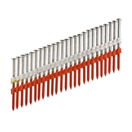Swan S10A350CNJ 3-7/16in X .134in 304 SS At Plastic Strip Nails (1000pc) S10A350CNJ