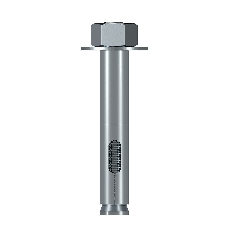 Simpson Strong-Tie SL50300HSS 1/2 X 3 Hex Head 304 Stainless Steel Sleeve Anchor (Box of 25) SL50300HSS
