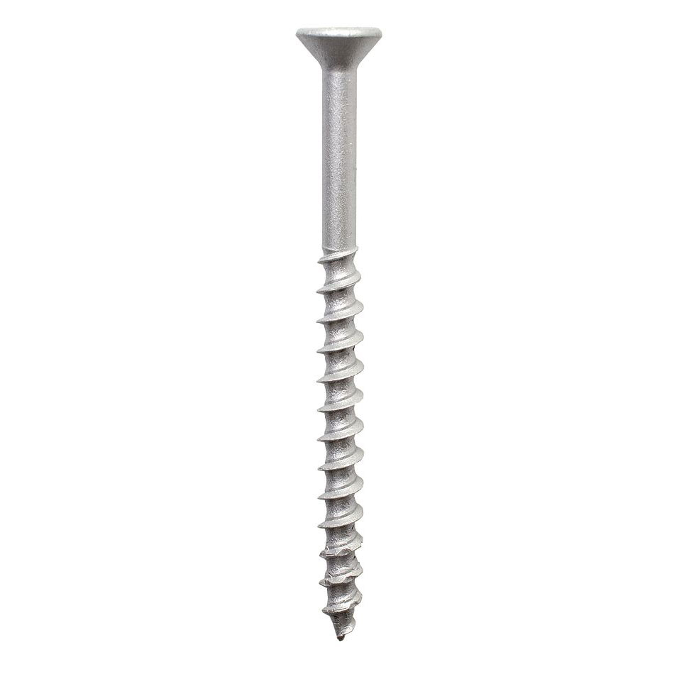 Simpson-Strong-Tie Titen Turbo Concrete and Masonry Screw - Silver - 3/16x1-3/4 Flat Head (Box of 1000) TNTS18134TFB