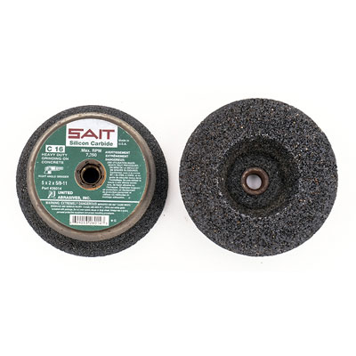 United Abrasives-Sait 26004 4in Stone Cup Wheel for Grinding Masonry (Box of 12) UNA-26004