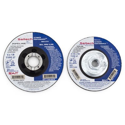 United Abrasives-Sait 22284 7in x 1/8in x 7/8in Saitech Pipeline Cut-off Wheel for Stainless Steel (Box of 25) 22284