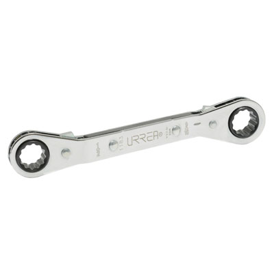 1/4in. x 5/16in. Offset Ratcheting Box-end Wrench URR-1181