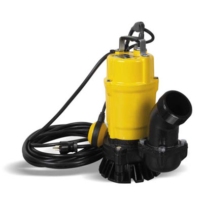 Wacker PSTF3 750 3in Submersible Trash Water Pump with Float Switch 1hp 110v WAC-5000620441