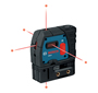 Bosch - GPL5 Self-Leveling 5-Point Laser GPL5