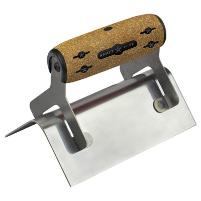 Kraft CFE121K 6in.x2-1/2in. Elite Series Five Star Outside Square Step Tool with Cork Handle CFE121K