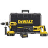 Dewalt - DC2PAKCA - 2pc Cordless Combo Kit (Hammer Drill &amp; Recip Saw) DC2PAKCA