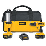 Dewalt - DC759LA - 1/2in 18v Cordless Compact Drill Driver Kit DC759LA