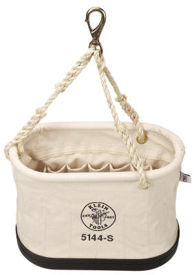Klein - Bucket, #6 Canvas, Oval, 15 Pockets 5144S