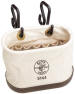 Klein - Bucket, #6 Canvas, Oval Aerial Basket, 15 Pockets 5144
