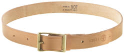 Klein - Tool Belt, Leather General Purpose, 1-1/2in Wide 5202