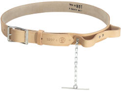 Klein - Electricians Leather Tool Belt -  1-1/2in Wide - Tape Thong X-Large - 46in - 54in 5207LA