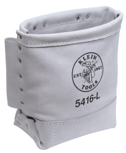 Klein - Bull-Pin &amp; Bolt Bag, Leather, Tunnel Loop - 10in Deep x 5in Long x 9in Wide 5416L