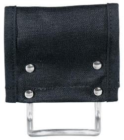 Klein - Tool Holder, Hammer w/ Metal Ring, Black Cordura Nylon, Tunnel Loop 5706