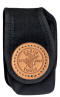 Klein - Small Mobile Phone Holder, Black Cordura w/ Metal Clip 5715S