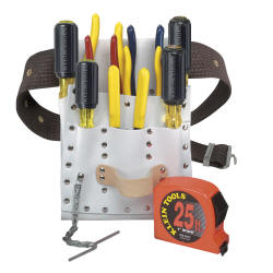 Electrician Tool Set with Pouch, Belt and 10 Hand Tools 5300