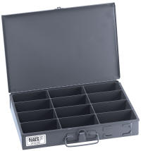 Mid-Size Parts-Storage Box, 12-Compartment 54437