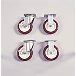 Knaack - Model 516 - 6in -  Polyurethane Non-Marking - Caster Set  -  Load Rating: 2240 lbs 516