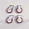 Knaack - Model 516 - 6in -  Polyurethane Non-Marking - Caster Set  -  Load Rating: 2240 lbs 516